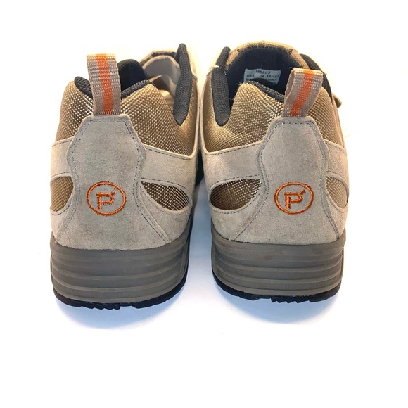 Propet Connelly Hiking/Trail Shoes Gunsmoke and Orange Men's Size 14 xx5E - Picture 4 of 6